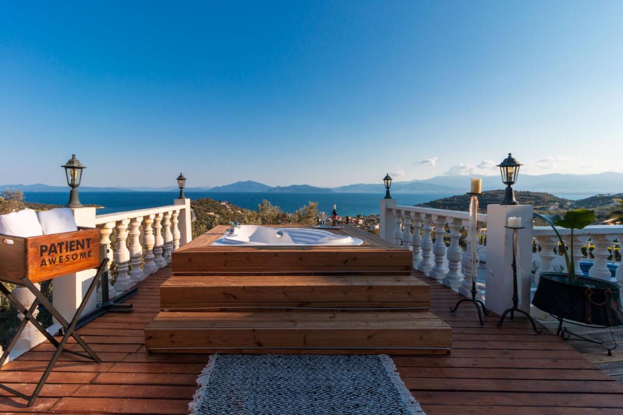 Eva'S Luxury Villa Kritharia  Buitenkant foto