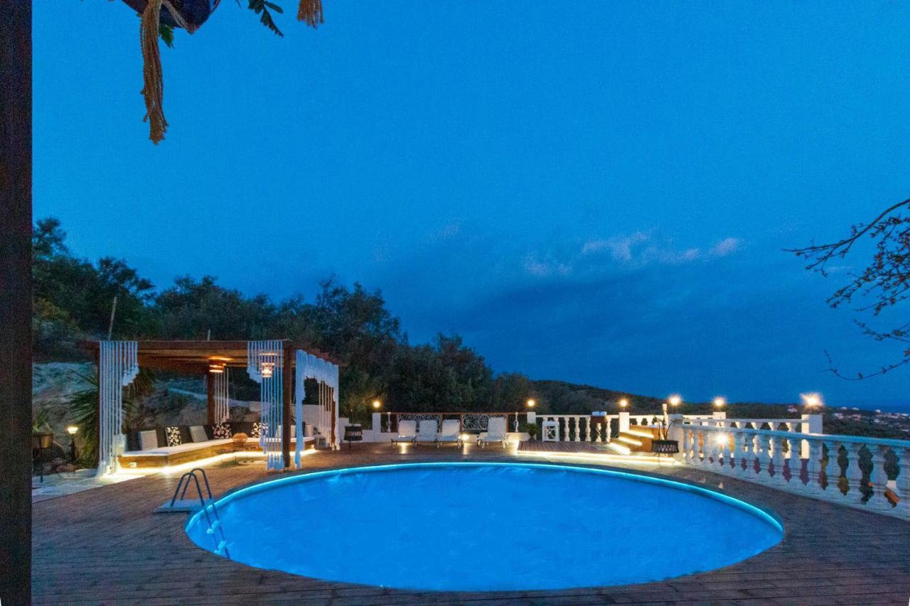 Eva'S Luxury Villa Kritharia  Buitenkant foto