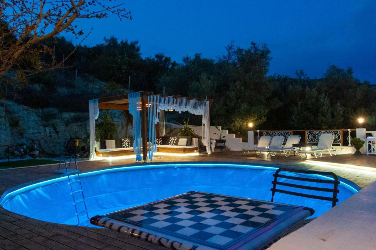 Eva'S Luxury Villa Kritharia  Buitenkant foto