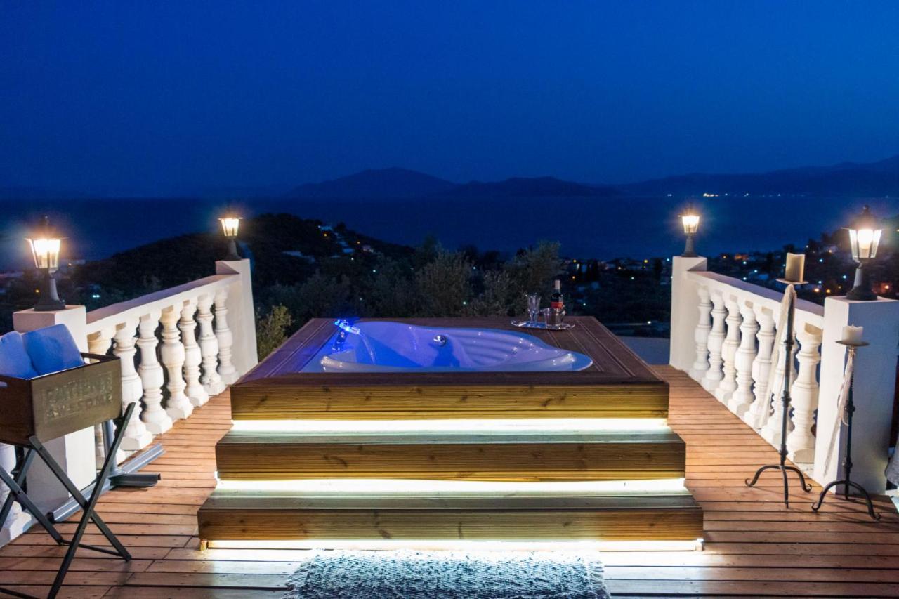 Eva'S Luxury Villa Kritharia  Buitenkant foto